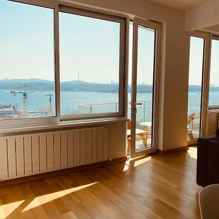 Bosphorus Dominant Renovated 120m With Breathtaking View * İstanbul